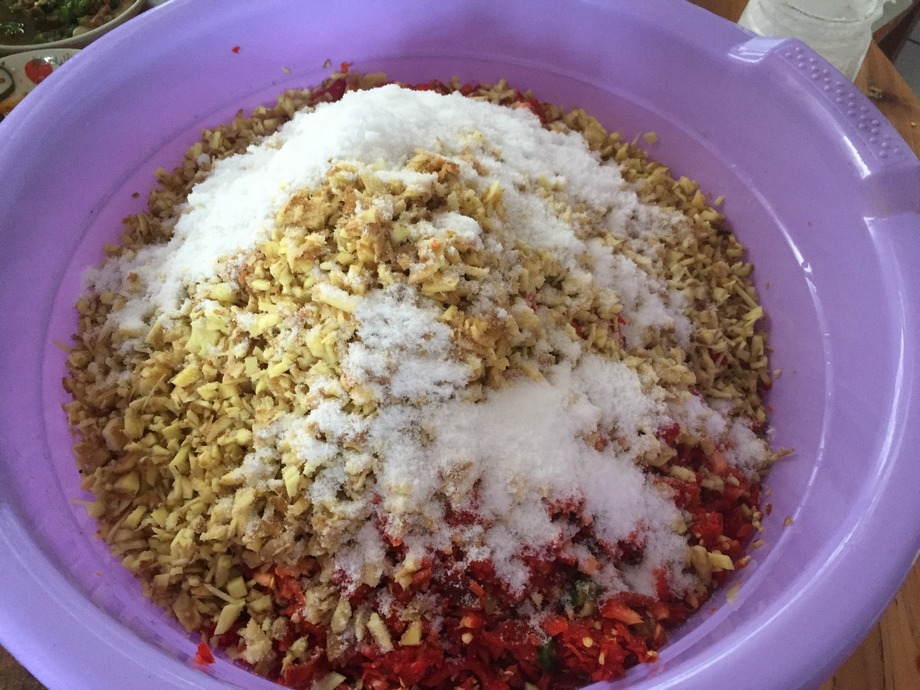 原创——巧媳妇看这里，还原农村的坛子菜4（剁辣椒）