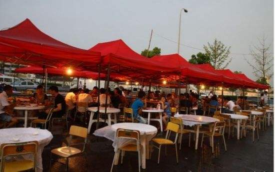 瓦房店海鲜大排档,大连瓦房店大排档