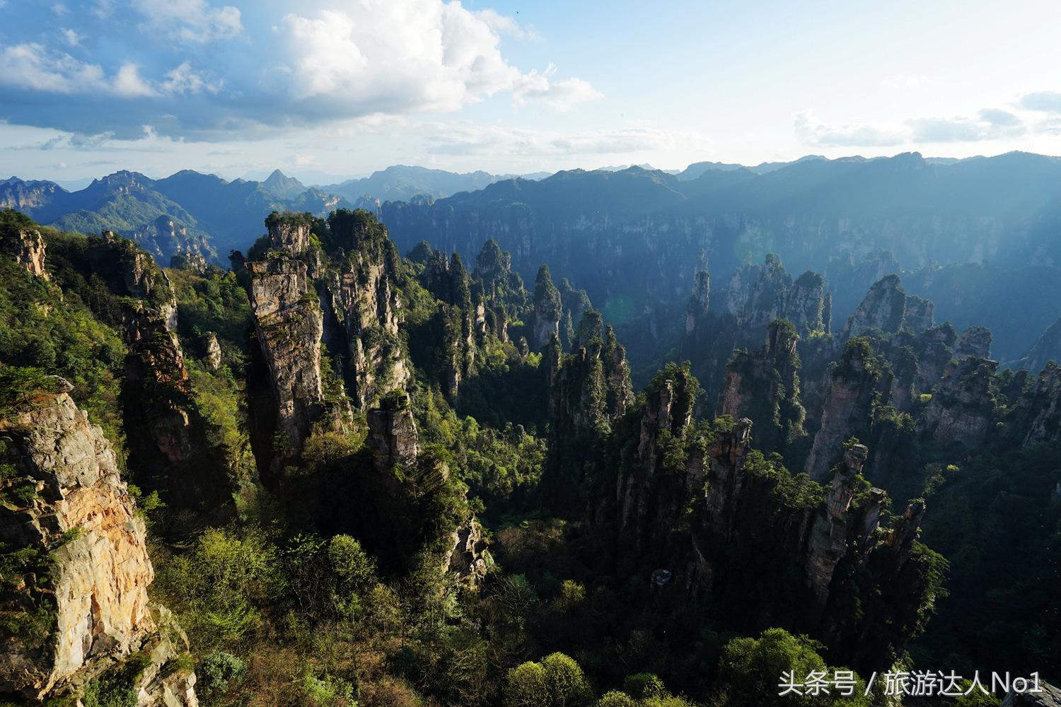 游记张家界8天旅游详细攻略,张家界天门山森林公园美景游记