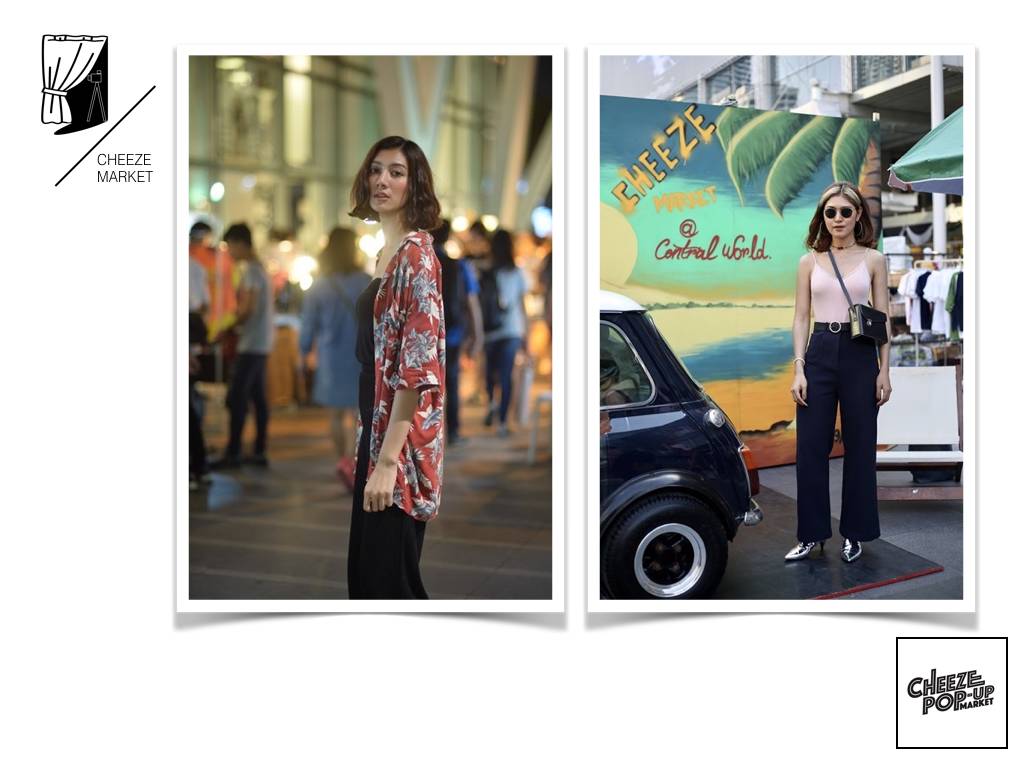 在曼谷,人妖+精油按摩文化市集