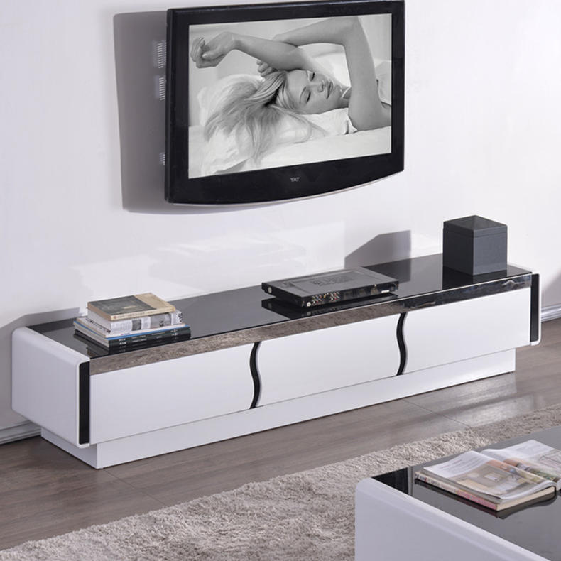 电视柜茶几组合桌现代简约客厅,客厅茶几电视柜现代简约大理石