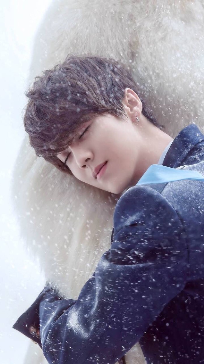 苹果11壁纸猫耳朵鹿晗,鹿晗图片高清壁纸全屏