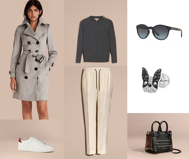 burberry看周冬雨视频,burberry黄色衣衫