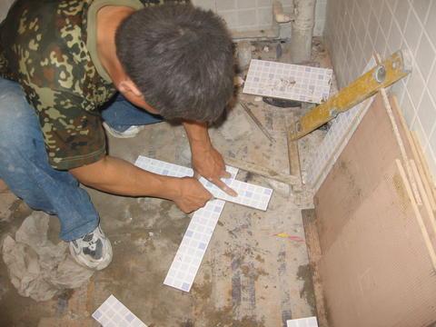 家里装修剩下的瓷砖做一个洗手台,自己家装修洗手台效果图