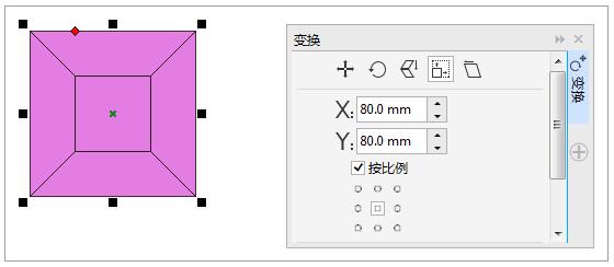 cdr如何等比例缩放复制,cdr缩放比例在哪