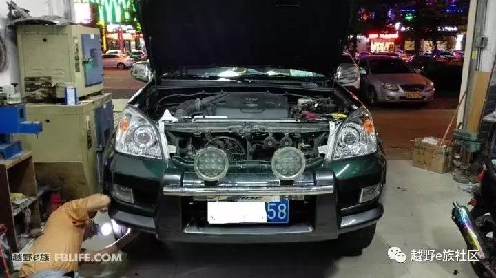 霸道120升级灯光海拉6透镜