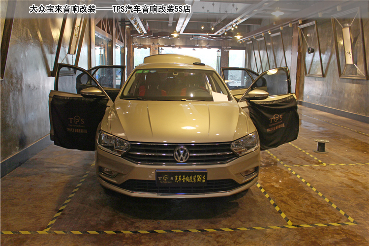 大众宝来cd机改家用音响,大众宝来音响改装案例
