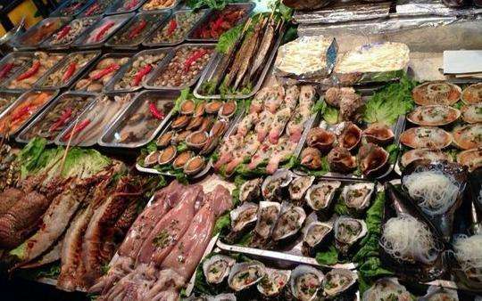 瓦房店海鲜大排档,大连瓦房店大排档