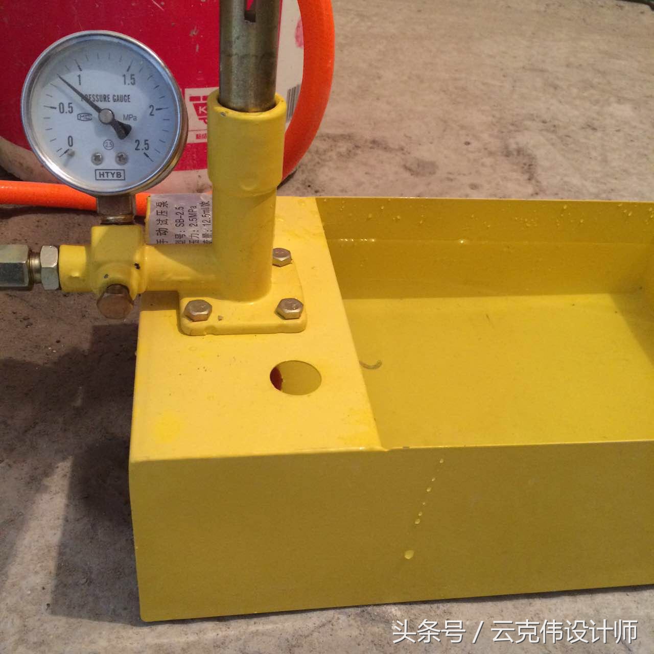 水管试压一个晚上压力降低0.55,家用自来水管试压调多少压力正常