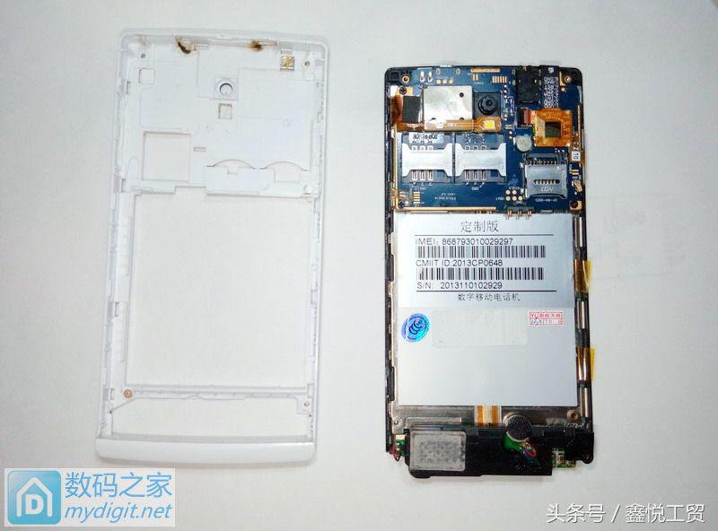 oppo手机拆解的样子,拆解低端oppo手机