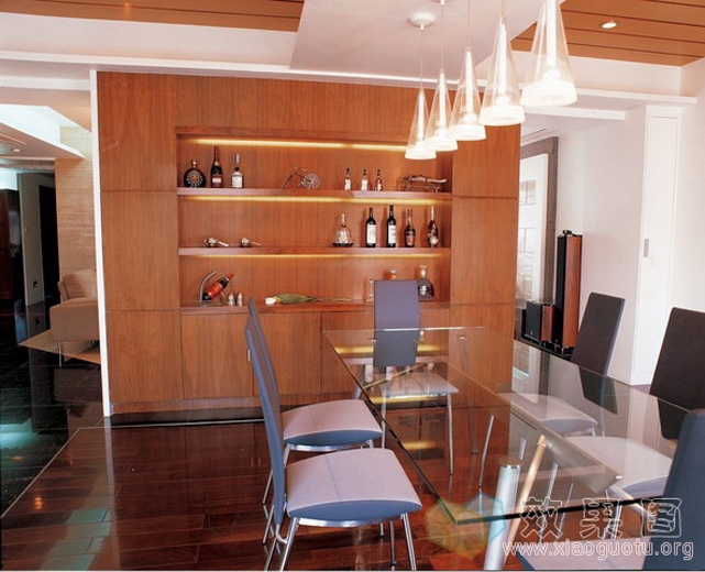 100个餐厅柜效果图,40平方餐厅包厢效果图