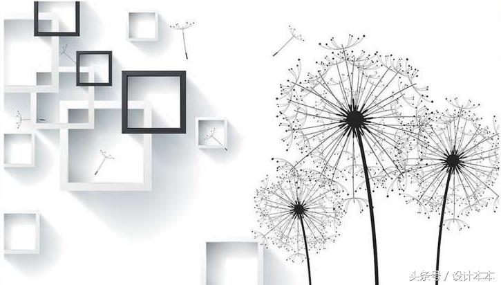 简单手绘电视背景墙图片大全,电视背景墙简单手绘