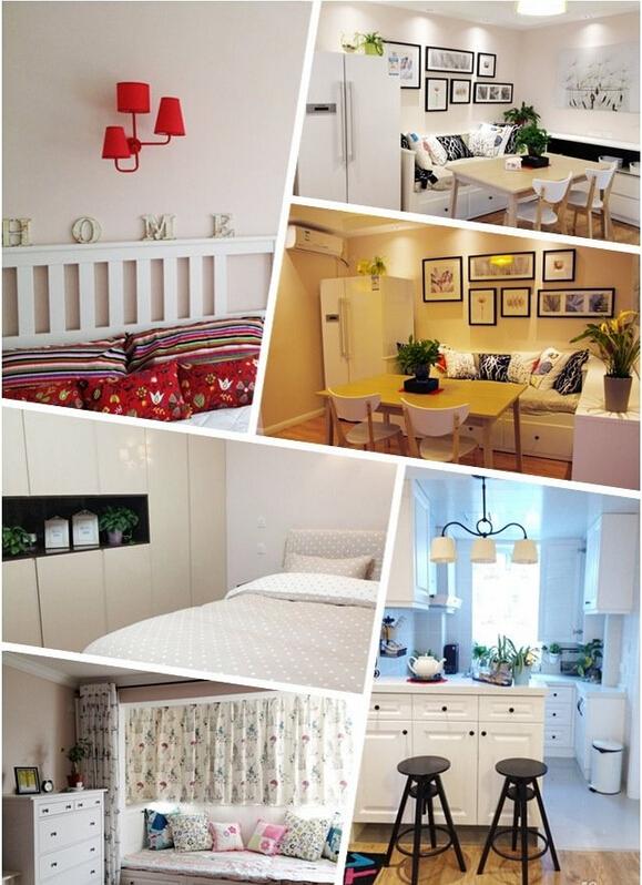 70平方三室一厅宜家风格,宜家旧房改造小户型