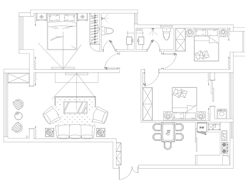 郑州高新区升龙又一城非成套住宅,郑州谦祥万和城95平3室