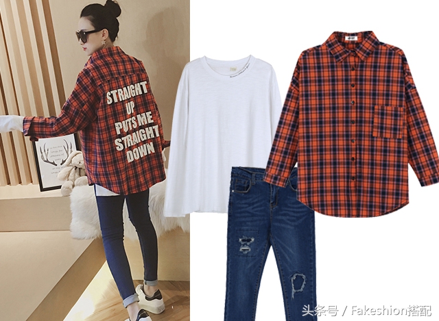 格子衬衫怎样搭配最时尚,格子衬衫应该怎么穿才好看