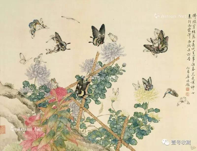 慈禧太后传世书画作品赏析，或为代笔！