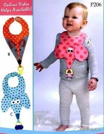 做婴儿用的口水巾,婴儿用的口水巾怎么做的