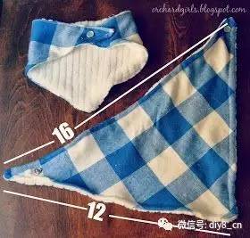 做婴儿用的口水巾,婴儿用的口水巾怎么做的