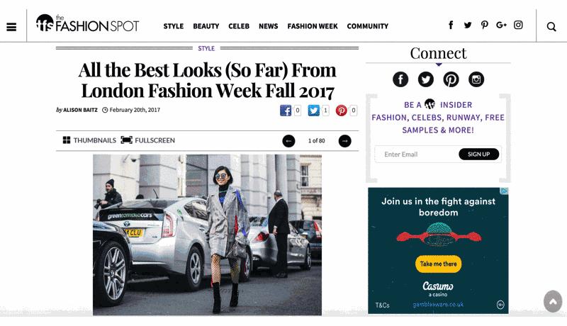 KOL时尚老中医CandyLi的伦敦时装周行程日志