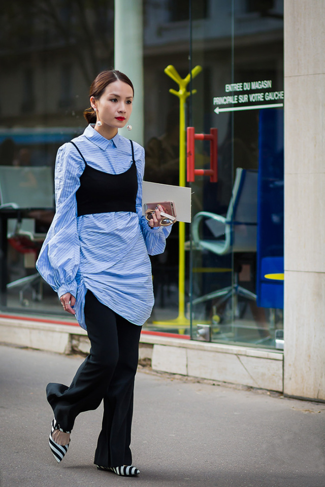 白衬衫排行第一女式,春季必入的7件衬衫谁穿谁好看