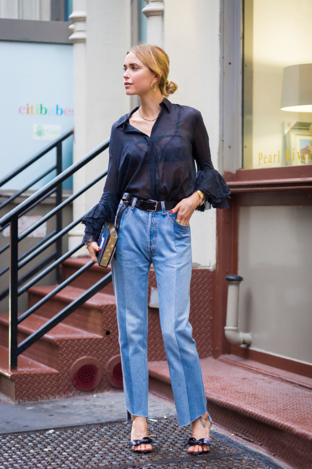 白衬衫排行第一女式,春季必入的7件衬衫谁穿谁好看