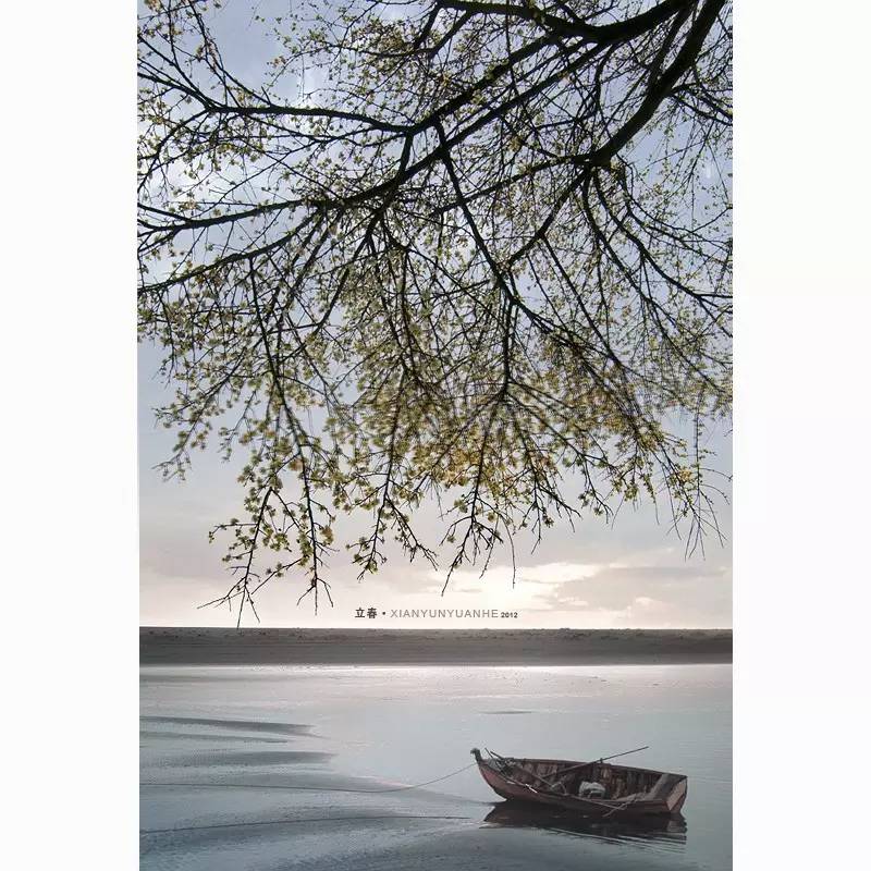 立春节气早安图片,立春美景图