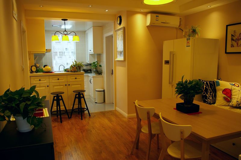 70平方三室一厅宜家风格,宜家旧房改造小户型