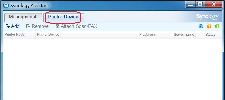 nas共享打印机怎么设置,synology可以用什么打印机