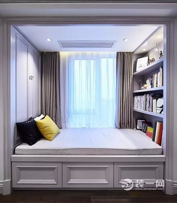 高级灰精致空间，天津远洋红熙郡138平欧美混搭四居室设计