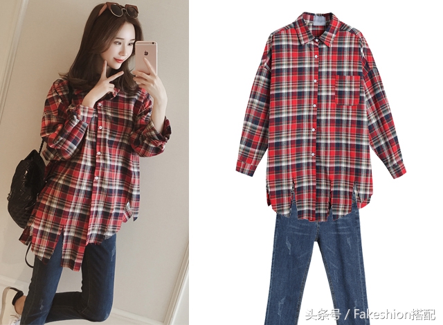 格子衬衫怎样搭配最时尚,格子衬衫应该怎么穿才好看