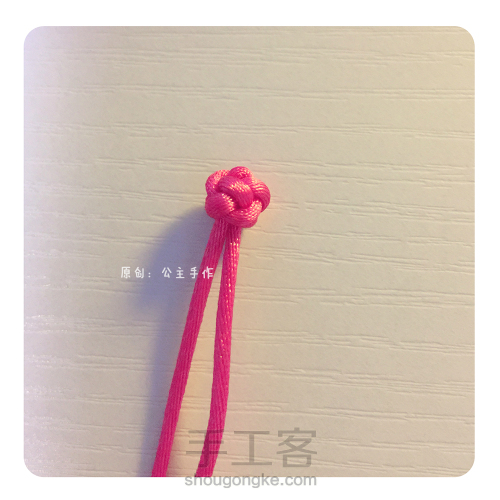 公主手作一款传统实用的民国服、旗袍盘扣的编法