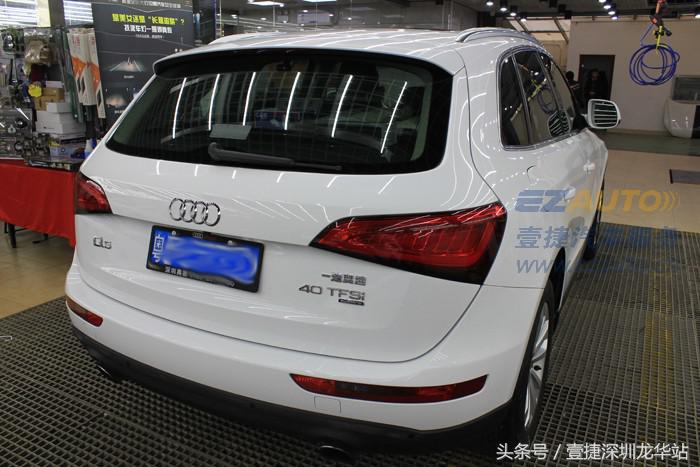 奥迪q5镀晶前后对比图,奥迪q5l镀晶是什么意思