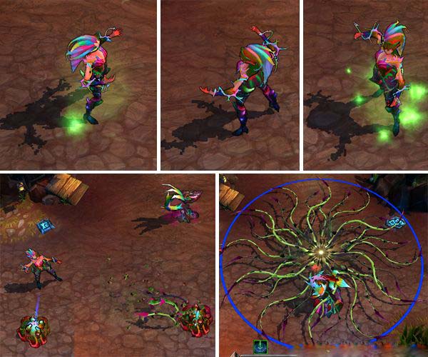 lol荆棘之兴皮肤特效,英雄联盟皮肤荆棘之兴