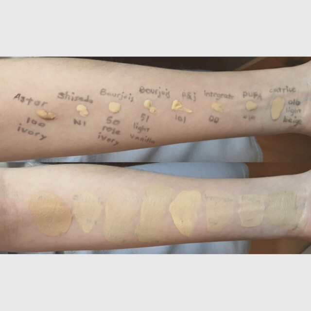 美妆分享干油皮,适合混合偏皮的持妆粉底液推荐