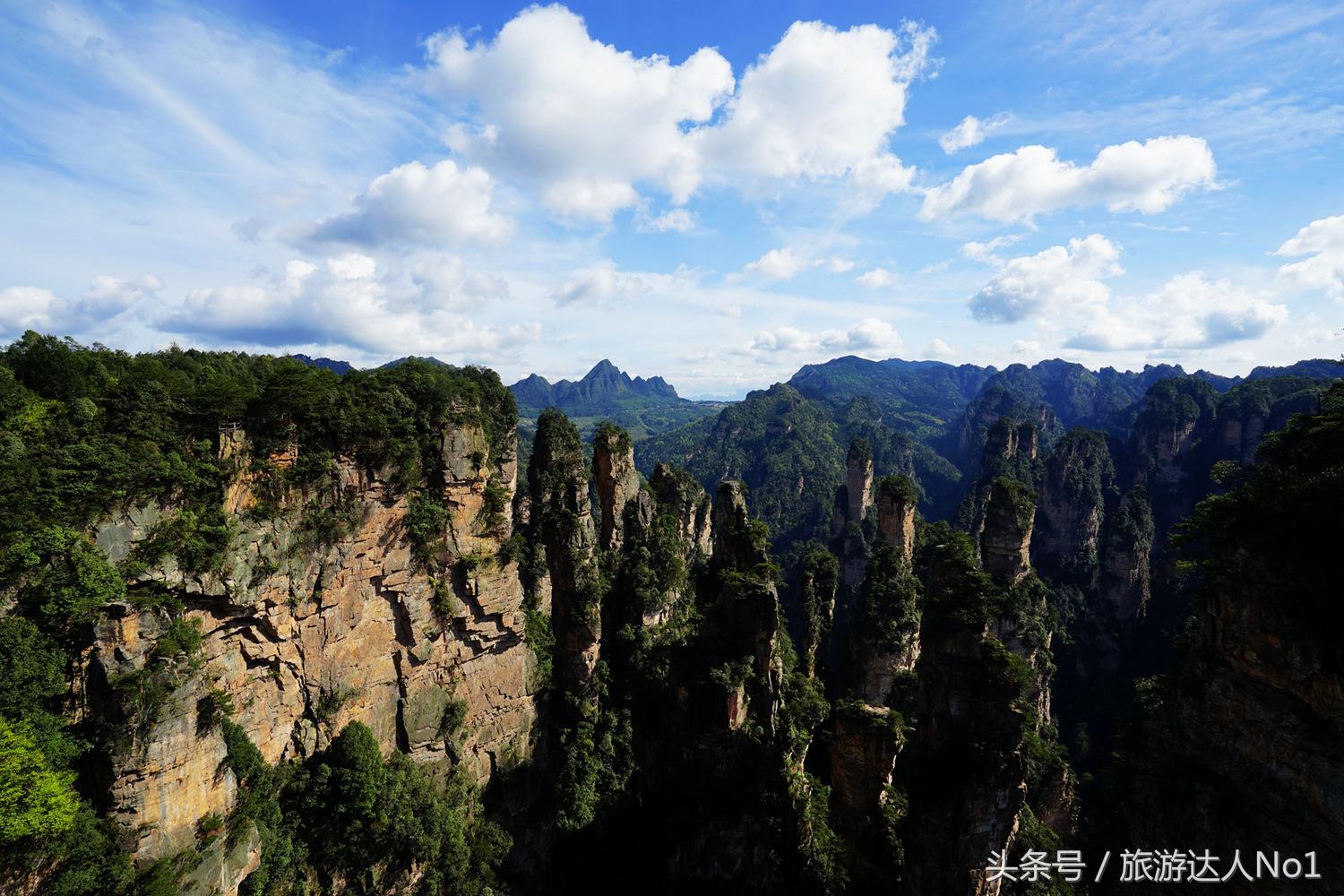 游记张家界8天旅游详细攻略,张家界天门山森林公园美景游记