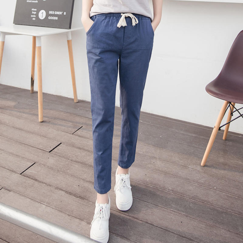 秋季时尚哈伦裤女时髦洋气高档,简单的哈伦裤怎么穿出高级感