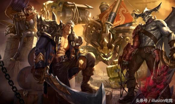 英雄联盟皮肤原画动图,盘点英雄联盟皮肤手感