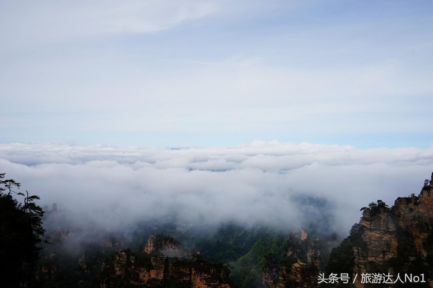 游记张家界8天旅游详细攻略,张家界天门山森林公园美景游记