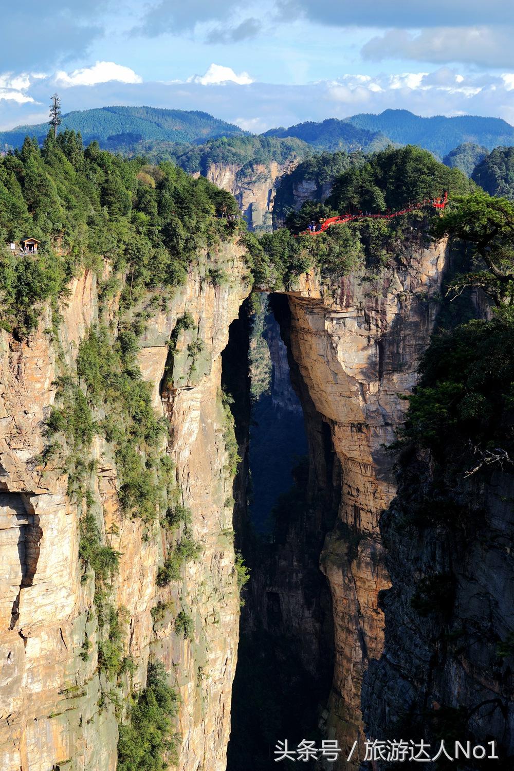 游记张家界8天旅游详细攻略,张家界天门山森林公园美景游记