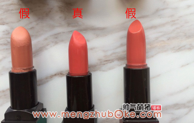 迪奥口红999哑光口红真假,真假口红辨别ysl