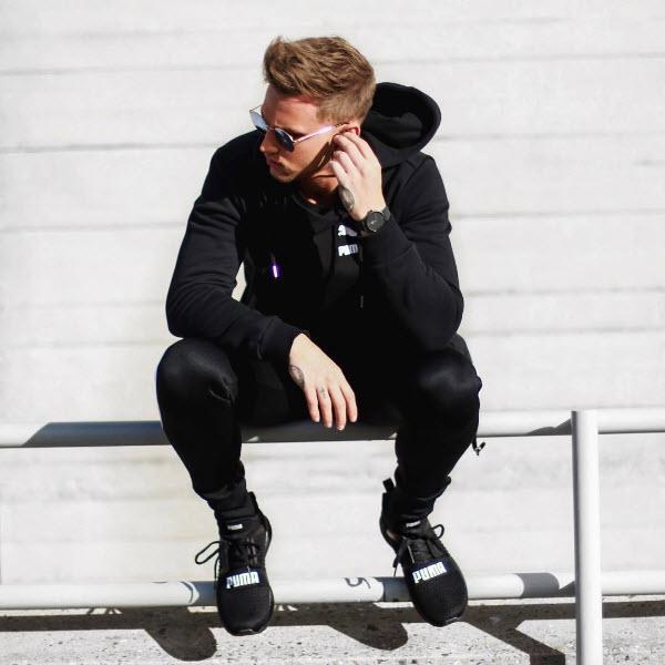 彪马pumaignitelimitless,彪马面包鞋180棕灰色穿搭