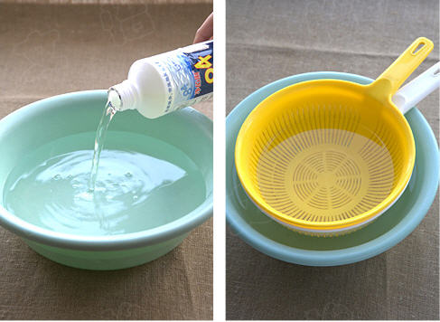 塑料篮子油污又厚又脏?同事给的这个小法子,瞬间就干干净净!