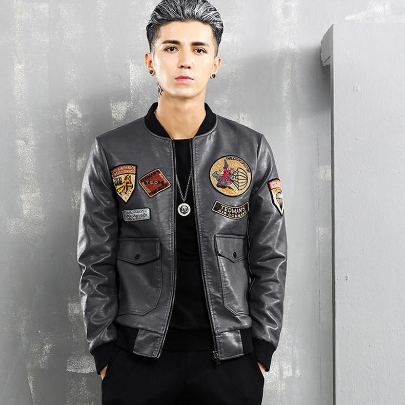 直接拿捏开春的皮衣穿搭,皮衣穿搭高级感中款