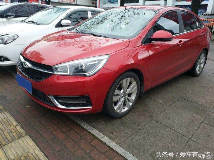 女司机不要买的车,奇瑞艾5红色