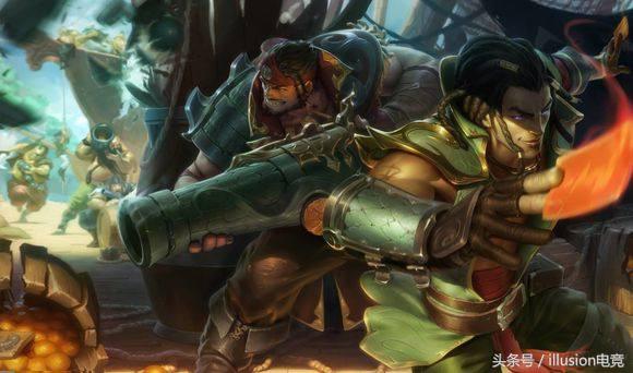 英雄联盟皮肤原画动图,盘点英雄联盟皮肤手感