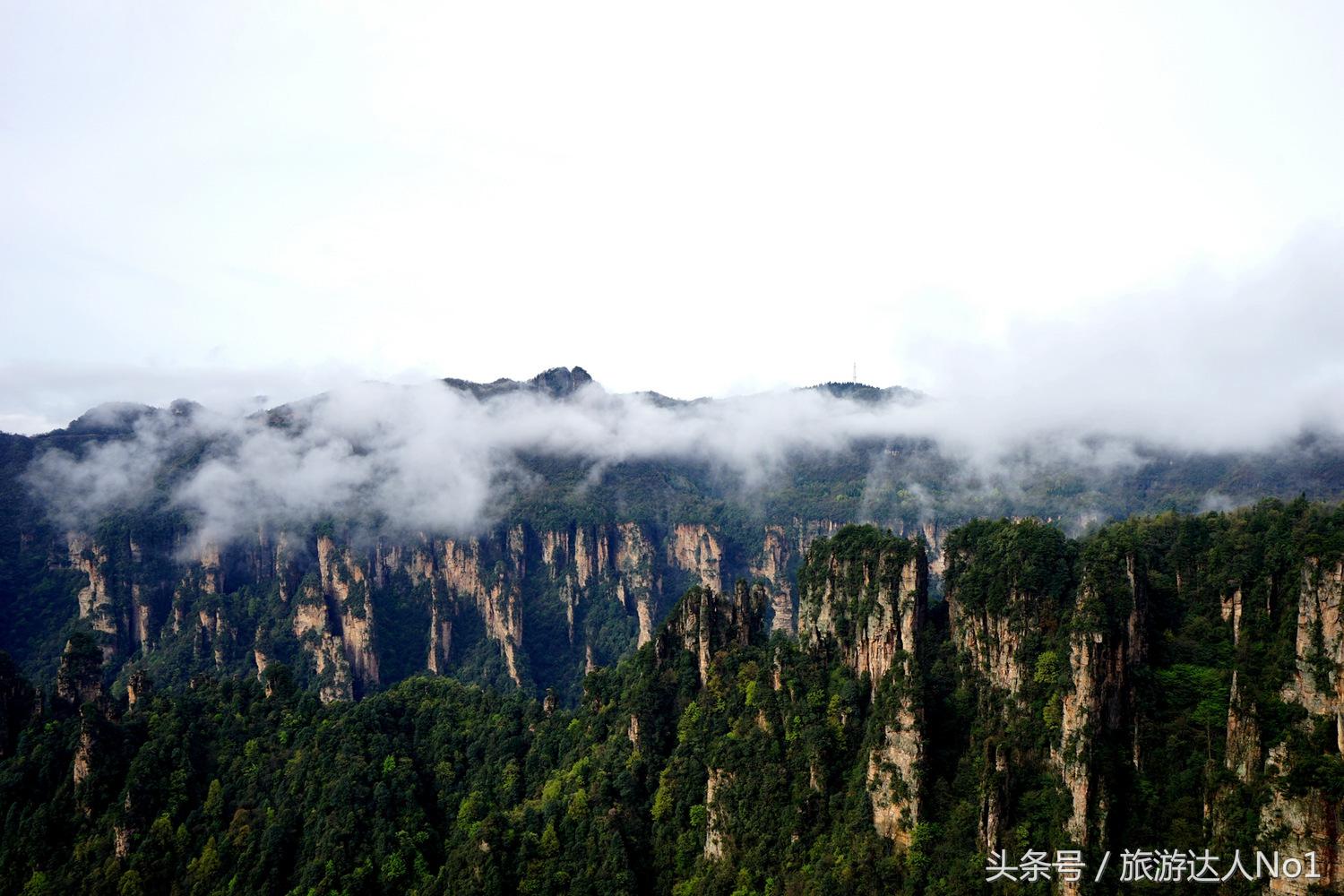 游记张家界8天旅游详细攻略,张家界天门山森林公园美景游记