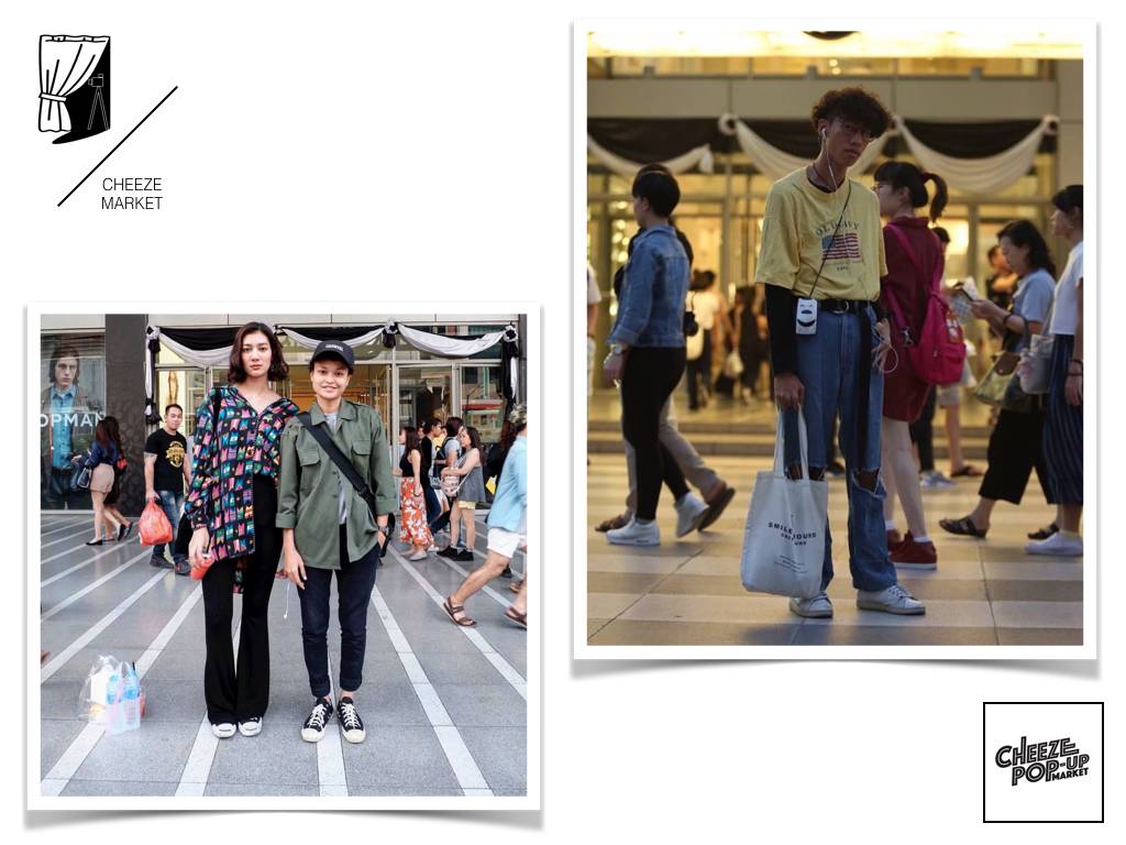 在曼谷,人妖+精油按摩文化市集