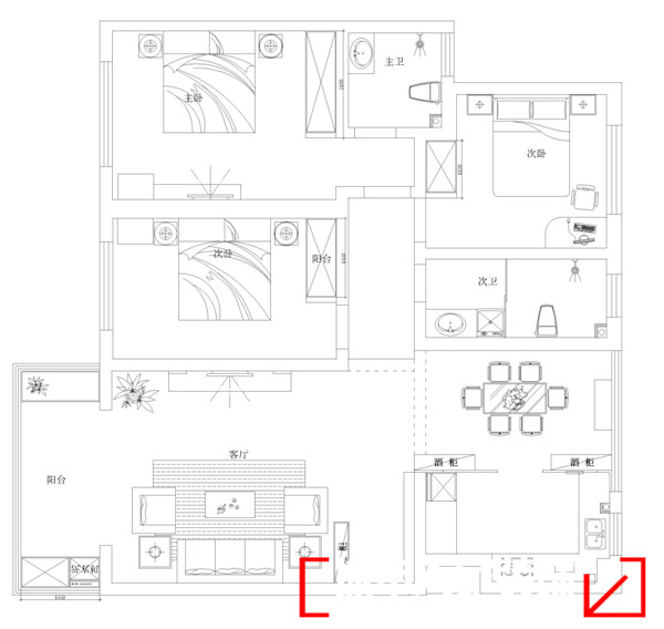 138平极简新中式,138平米新中式多少钱