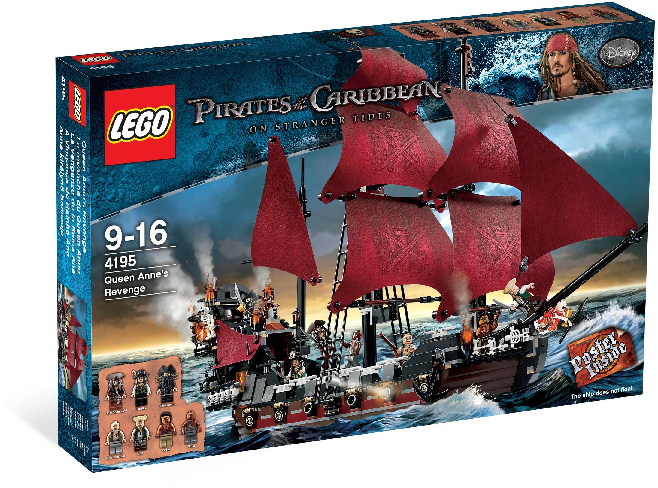 乐高杰克船长视频,杰克船长乐高视频