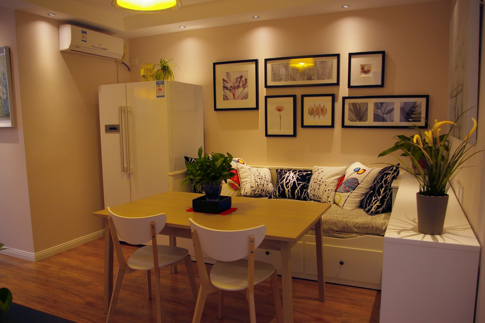 70平方三室一厅宜家风格,宜家旧房改造小户型